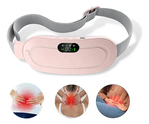 Cinturon Electrico Alivia Colicos Masajeador Calefactor