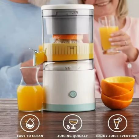 🍊 Exprimidor Eléctrico Multifuncional – ¡Zumo fresco de cualquier cítrico en segundos!