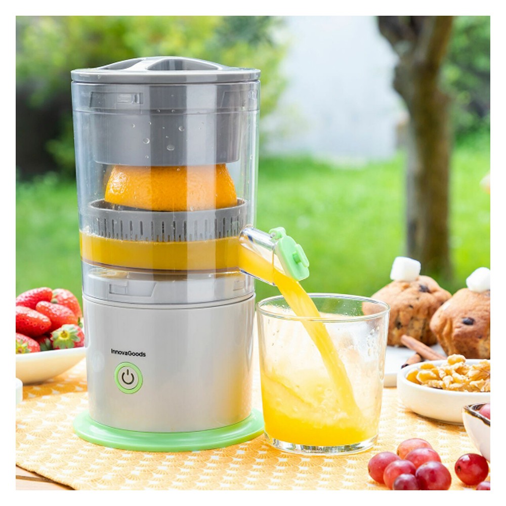 🍊 Exprimidor Eléctrico Multifuncional – ¡Zumo fresco de cualquier cítrico en segundos!