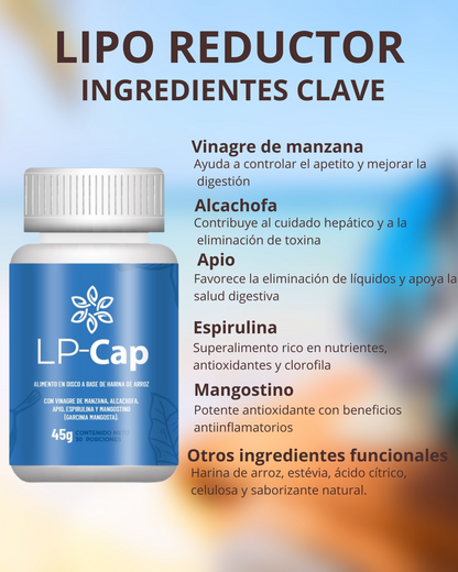 LipoCaps Reductor - Comienza ahora con tu cambio y transforma tu cuerpo!